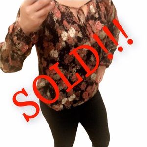 SOLD!!! Forever 21 floral size S